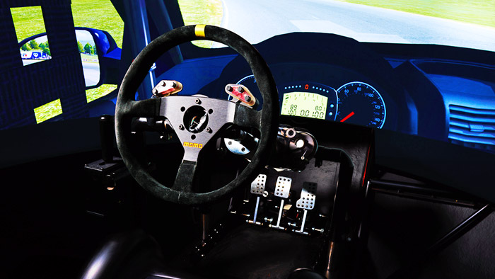 Force feedback steering