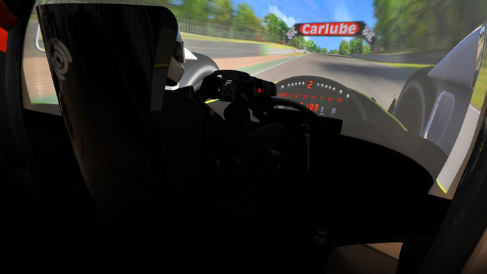 Life like racing simulator